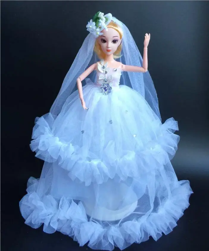 40 cm handmade wedding doll 3D real eye princess boys and girls toys | Игрушки и хобби