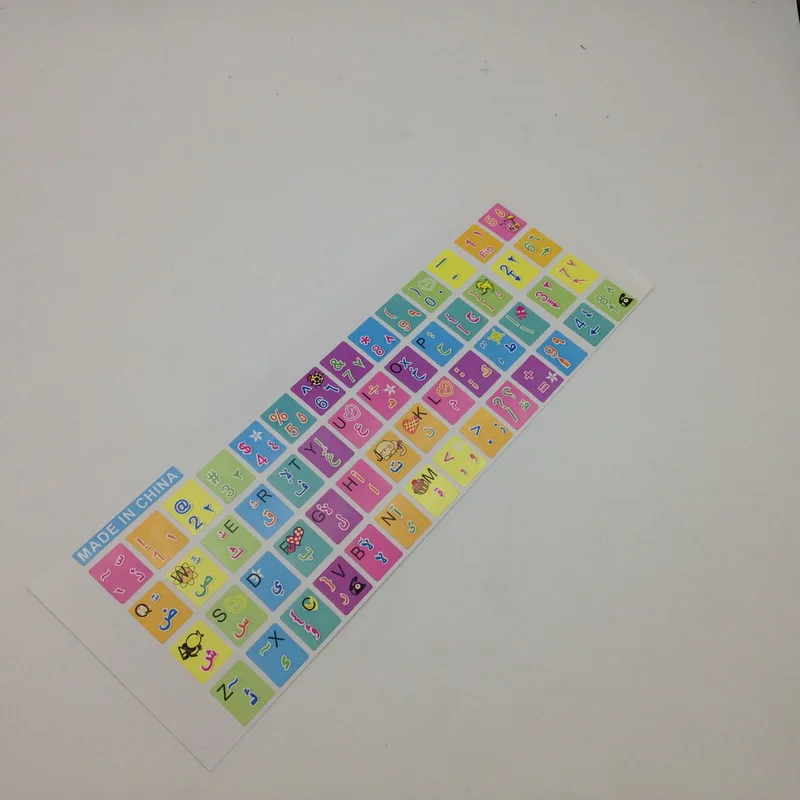 Наклейки с буквами алфавита для детей|keyboard layout|keyboard layout stickerarabic letters |