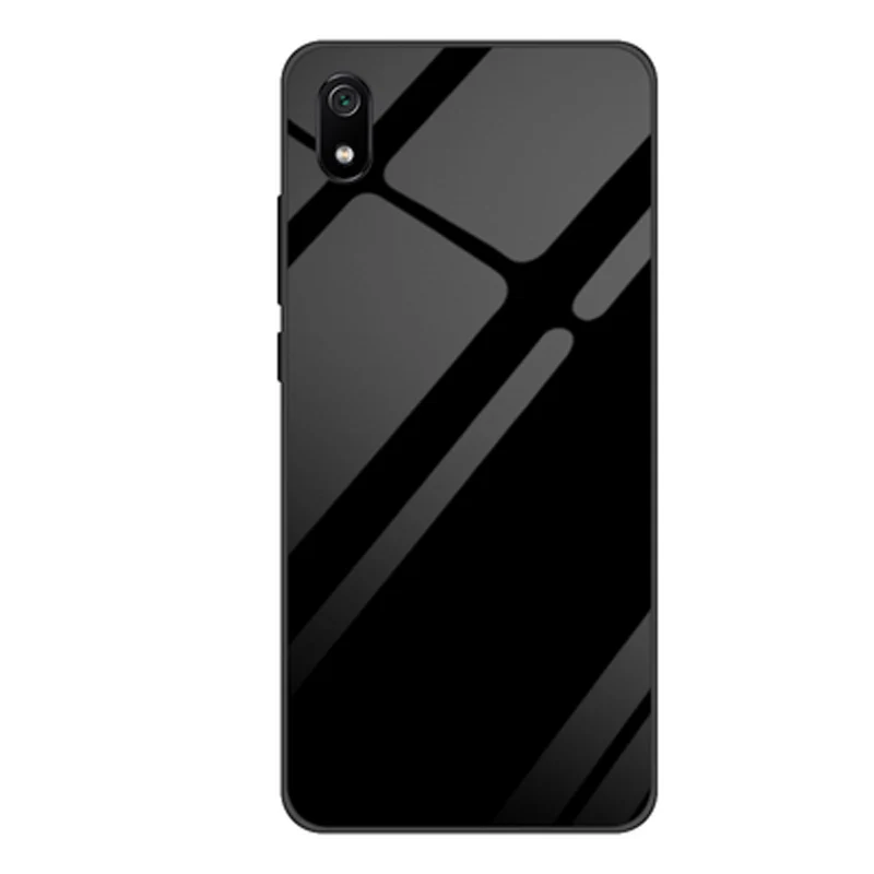 Для xiaomi redmi 7A чехол звездная звезда закаленное стекло+ ТПУ Край жесткий чехол s redmi 7A стеклянный чехол для xiaomi redmi 7 A сумка
