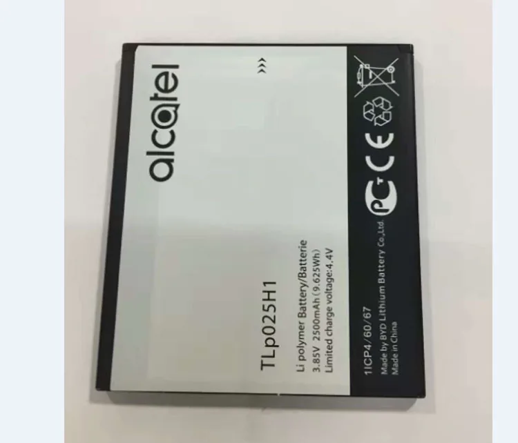 Новый TLP025H7 TLP025H1 Батарея 2500 ма ч для Alcatel OneTouch Idol 4 OT 5051X 5051D 5051J 5051 м батареи сотового