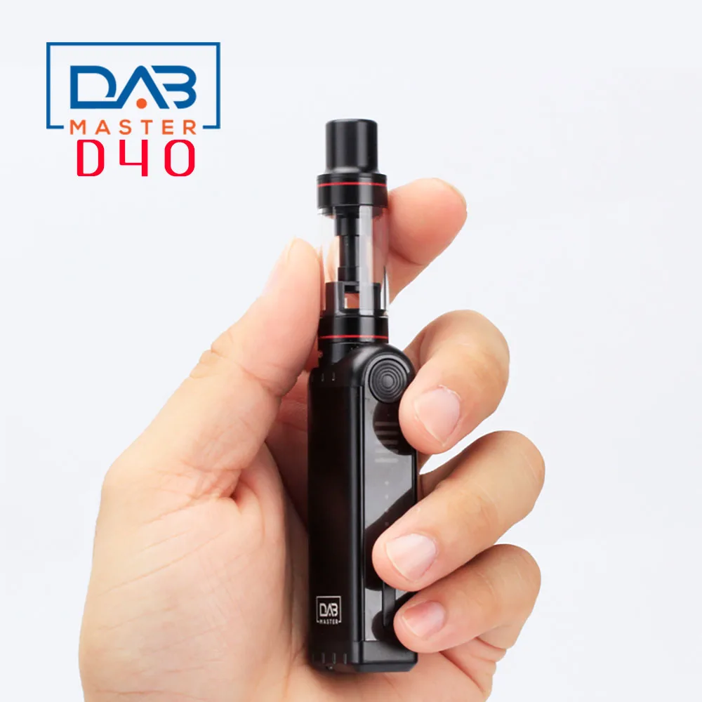 Набор для вейпа Dabmaster D40 атомайзер емкостью 1 9 мл емкость 900 мАч 10 электронная
