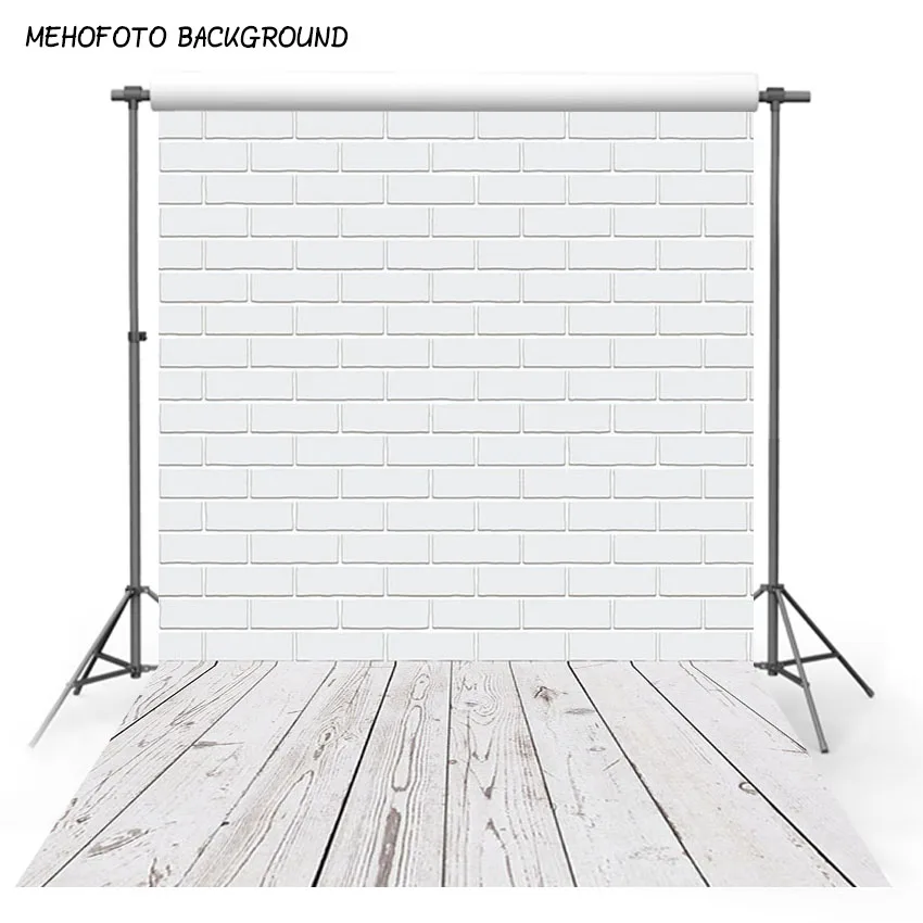 

Фон для фотосъемки с изображением черно-белая кирпичная стена фон для фотосъемки задний фон с изображением деревянного пола для маленьких ...