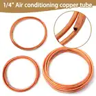 Катушка из красной меди 14 дюйма, 1234571020 м R410A, мягкая латунная, медная труба, катушка для труб 99.9% T2, сделай сам, охлаждение