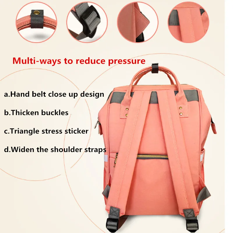 Сумка для подгузников беременных сумка детских mochilas Большой Вместительный