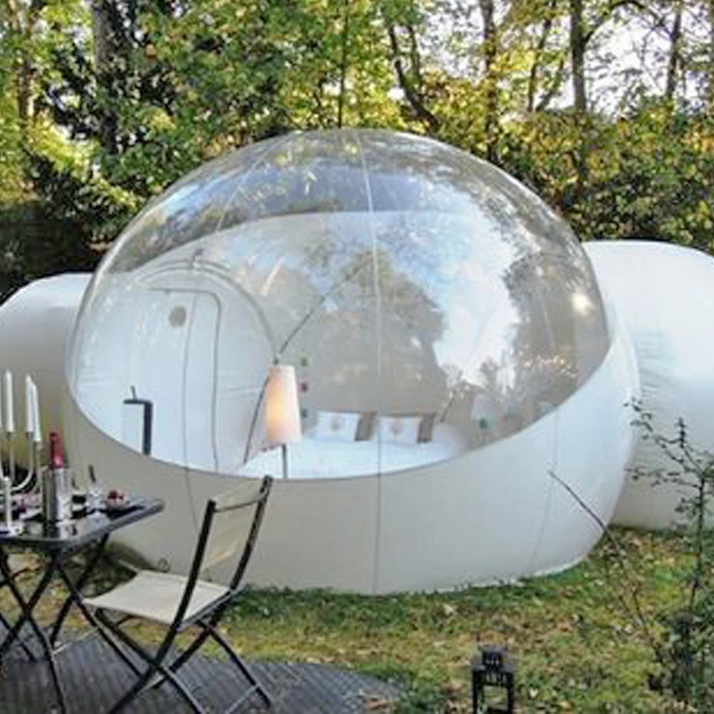 Günstig Freies Verschiffen! Freies Pumpe! Klar Aufblasbare Kuppel Zelt Aufblasbare Blase Zelt Transparente Aufblasbare Zelt Für Outdoor Camping