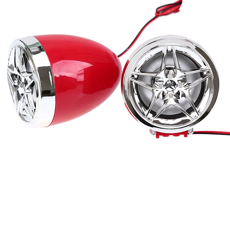 Звуковая система POSSBAY для мотоцикла Bluetooth MP3 FM радио стереоколонка