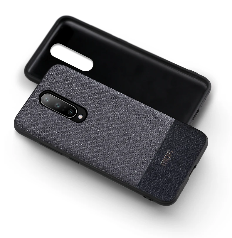 Для Oneplus 7 Чехол темно-Цвет джентльмен Бизнес Стиль ручной работы для One Plus 7 крест зерна для Oneplus7 случае