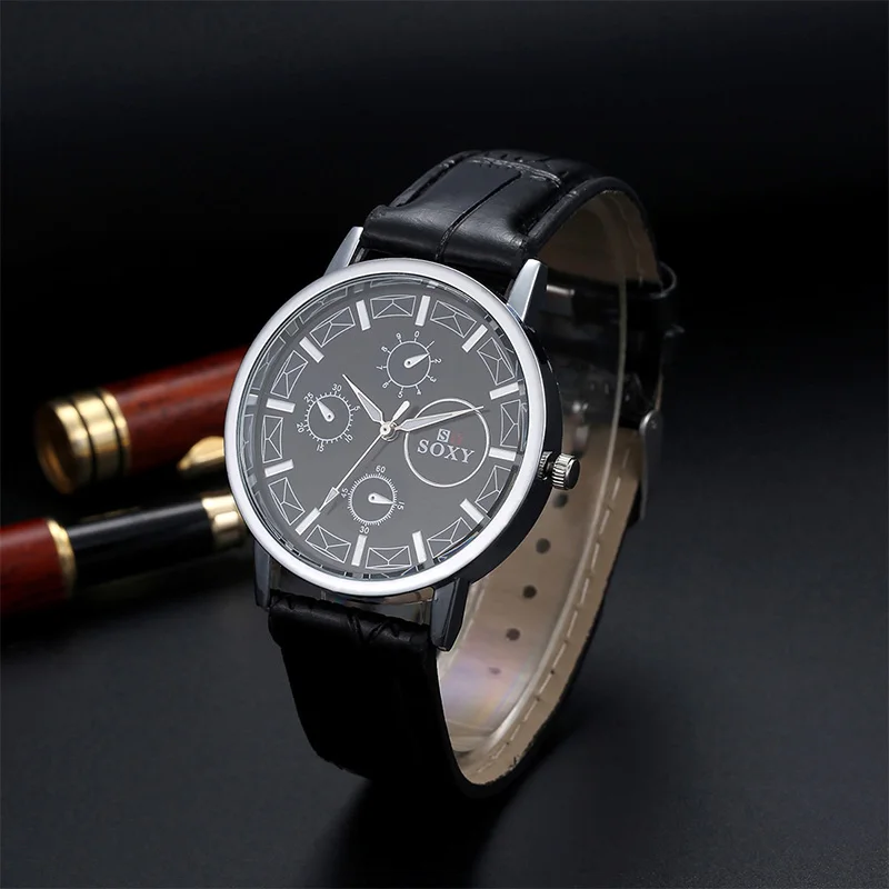Мужские часы SOXY модные спортивные для мужчин наручные повседневные 2018 мужские