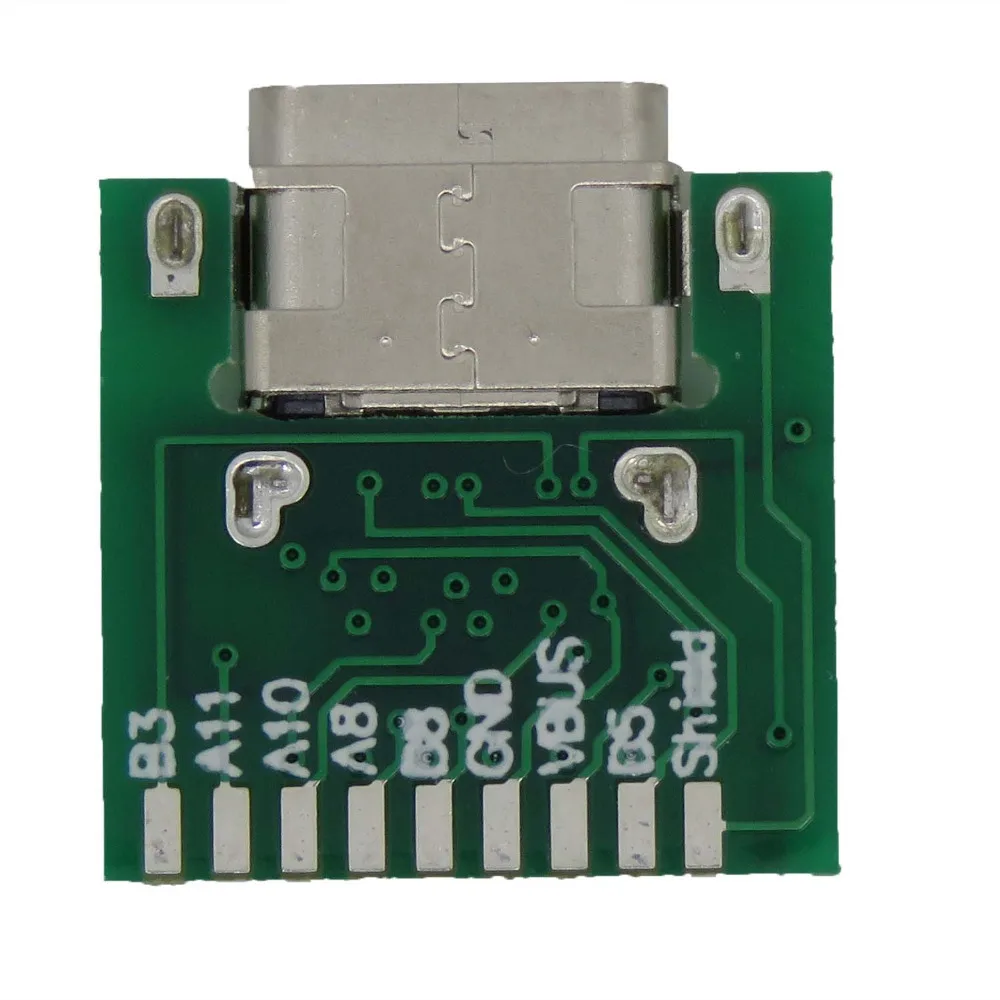 Сделай сам 24pin USB 3 1 Тип C гнездовой разъем соединитель SMT с печатной платой |