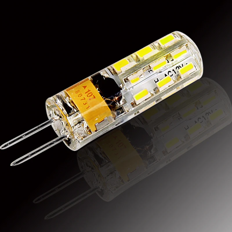 6 Вт 3 G4 светодиодный светильник 12V затемнения 24/48 s 3014 лампа накаливания SMD