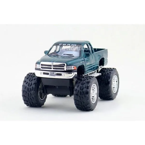 Детская модель внедорожника Kinsmart Dodge Ram с большой ногой грузовика 1:4 KT5338 5 дюймов