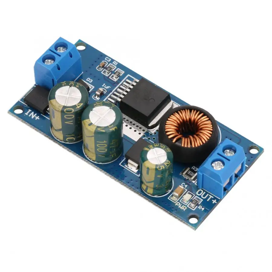 2.1A DC-DC высоковольтный инвертор для ступенчатого понижения Питание Вход 10-80V