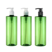 12pcs 500ml lotion pump bottle empty shampoo plastic bottle shower gel packaging container pet bottle