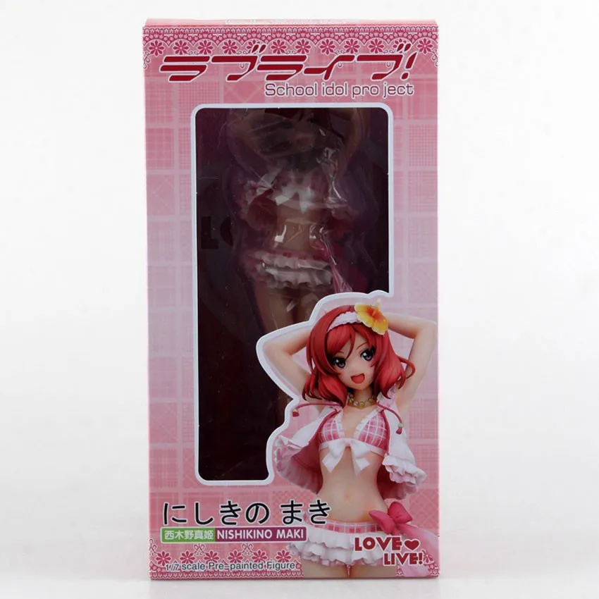 Anime Comic Game Love Live Lovelive School Idol Project Nishikino Maki 1/7 Scale Pre-painted action Figure Collectible Gift | Игрушки и