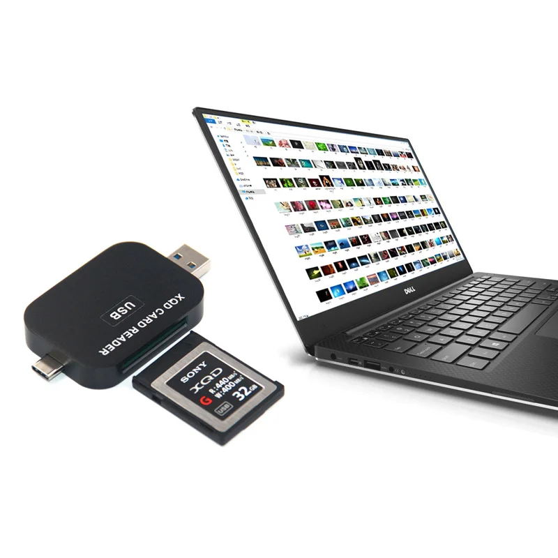 Адаптер XQD для картридера Высокоскоростная передача данных USB 3 0 типа A Type C Typ-A +