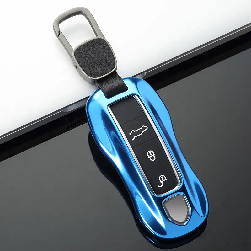 Чехол для ключей Porsche Remote Key Shell 2018 Cayenne Boxster Cayman Macan 911 2017 Panamera | Автомобили и