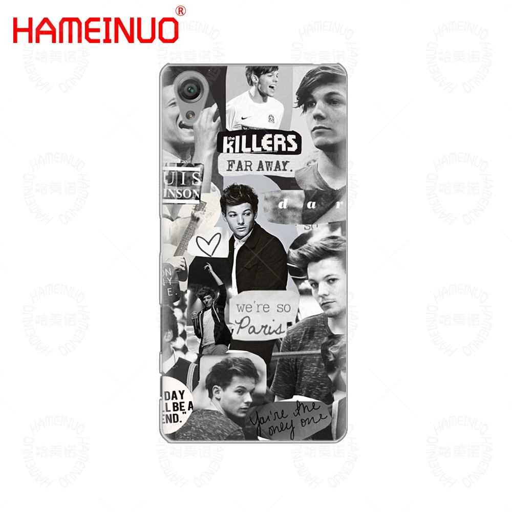 HAMEINUO One Direction 1d Louis Tomlinson чехол для телефона sony xperia C6 XA1 XA2 XA ULTRA X XP L1 L2 XZ1 compact XR/XZ