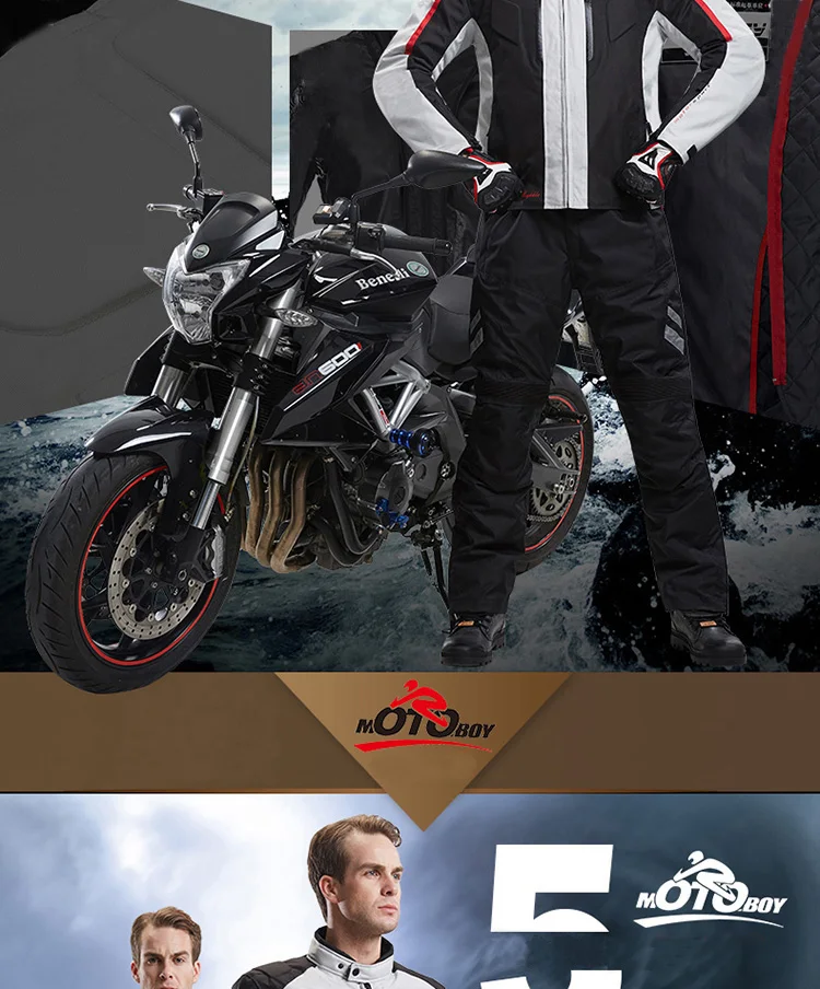 Motoboy мужские профессиональные мотоциклетные гоночные куртки брюки водонепроницаемый теплый светоотражающий, для мотокросса пальто четыре сезона 600D Оксфорд
