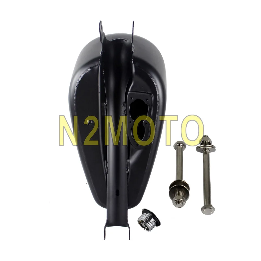 Черный топливный бак для мотоциклов 3 галлонов EFI масляный 2007-2017 Harley Sportster XL XL1200 XL883