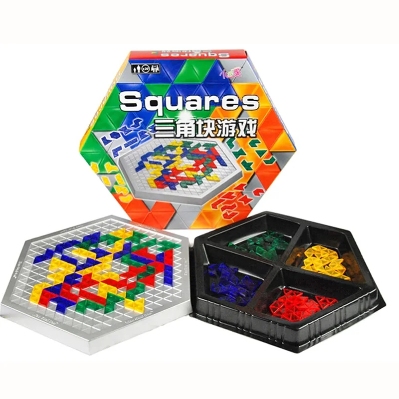 Blokus шестиугольная Версия Настольная игра Обучающие игрушки 486 квадратов игра легко играть для детей русская коробка серии game5