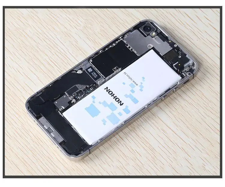 NOHON батарея для iPhone 4, 4S, 5, 5S, 5C, SE, мобильный телефон, литий-полимерные батареи, Бесплатные инструменты