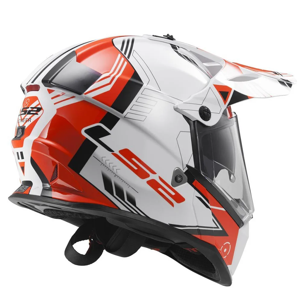 LS2 PIONEER Trigger MX436 двойной спортивный шлем Малый размер S для 55 56 см|Шлемы| |