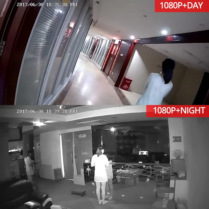 Wheezan CCTV система безопасности камера беспроводной комплект 1080P 4CH Wifi домашний