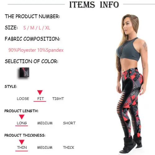 Сексуальные женские полые для фитнеса|Брюки| |