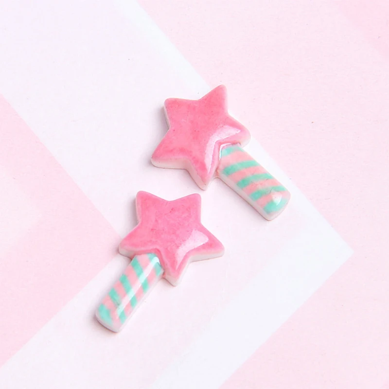 10 шт./лот шармы слизи Мини Diy Смола Uni кукурузный наполнитель прозрачные