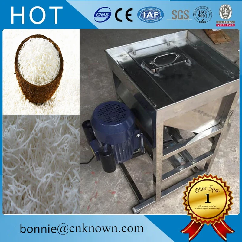 Высокоэффективная машина для измельчения кокоса нержавеющая сталь бесплатная
