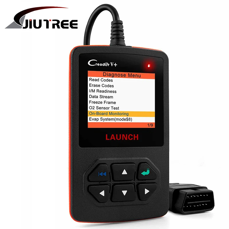 

Запуск Creader V + считыватель кодов ошибок OBD Автосканер многоязычный