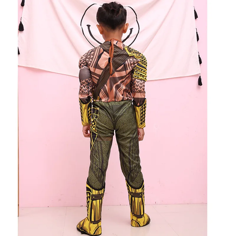 

Boys Aquaman Cosplays Kids Children Halloween Arthur Curry Movie Costumes Carnival Christmas Purim parade Masquerade Party dress
