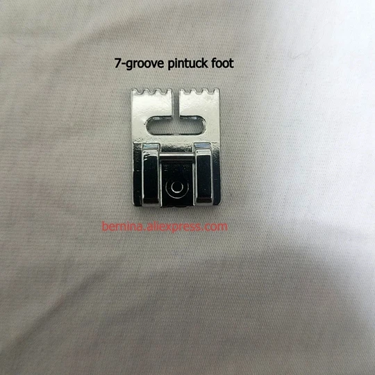 7/9-Groove pintuck presser foot feet for Singer juki baby lock babylock brother elna janome new home pfaff viking singer | Дом и сад