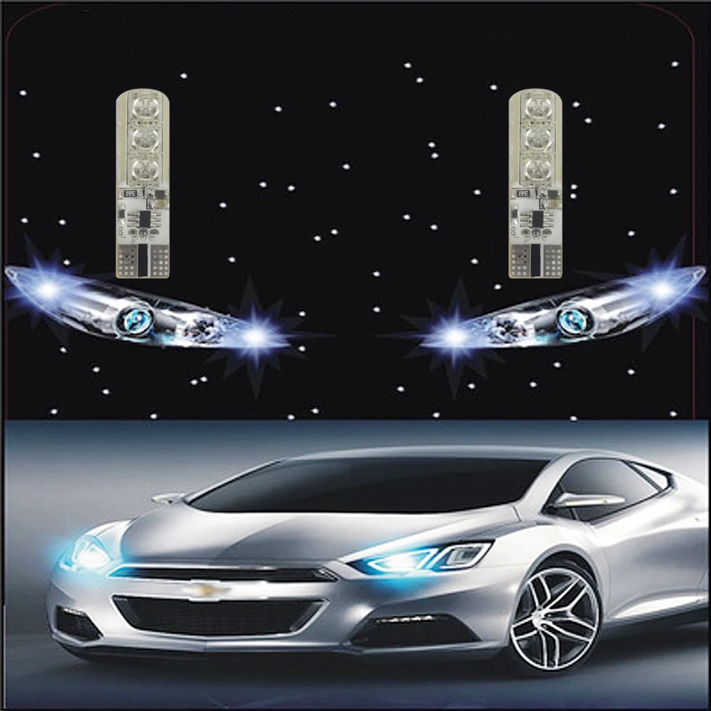 Safego новейший 2 шт T10 автомобильный атмосферный светильник светодиодный с