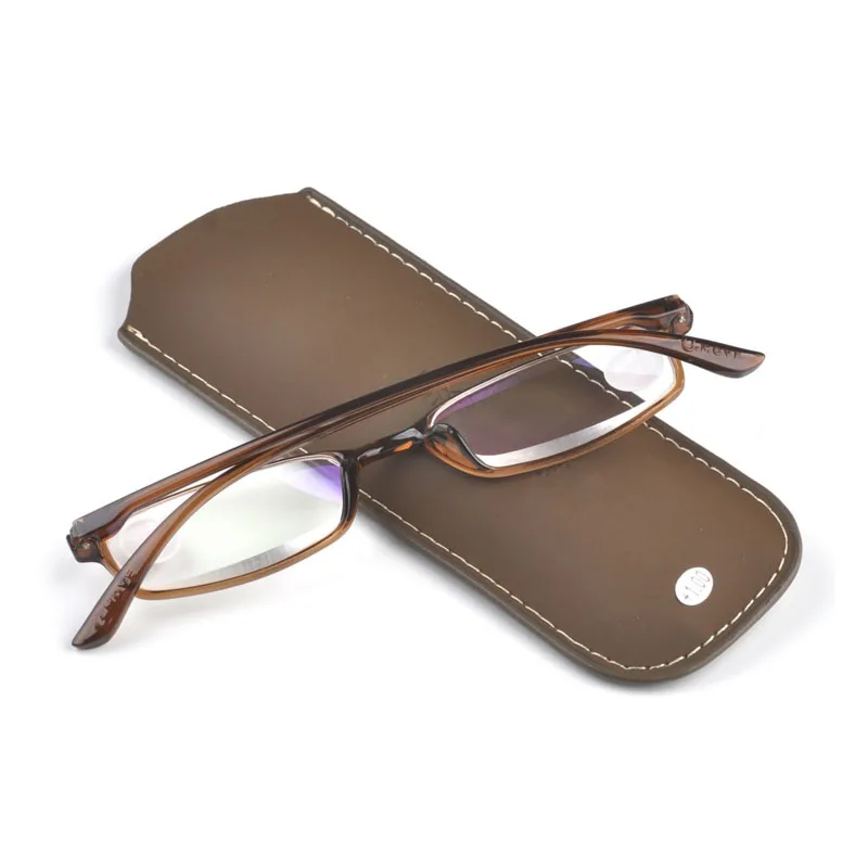 Для женщин мужские очки для чтения TR90 рамки супер светильник Асферические