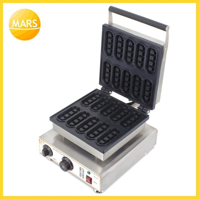 10 шт. антипригарные вафельные палочки 110 В 220 В|waffle maker machine|waffle stickcommercial waffle |