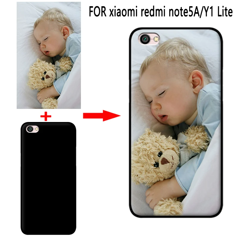 mosirui Personalized Customized DIY Case FOR xiaomi redmi note5A/Y1 Lite HD UV Printing Cover Soft TPU Silicone Back | Мобильные