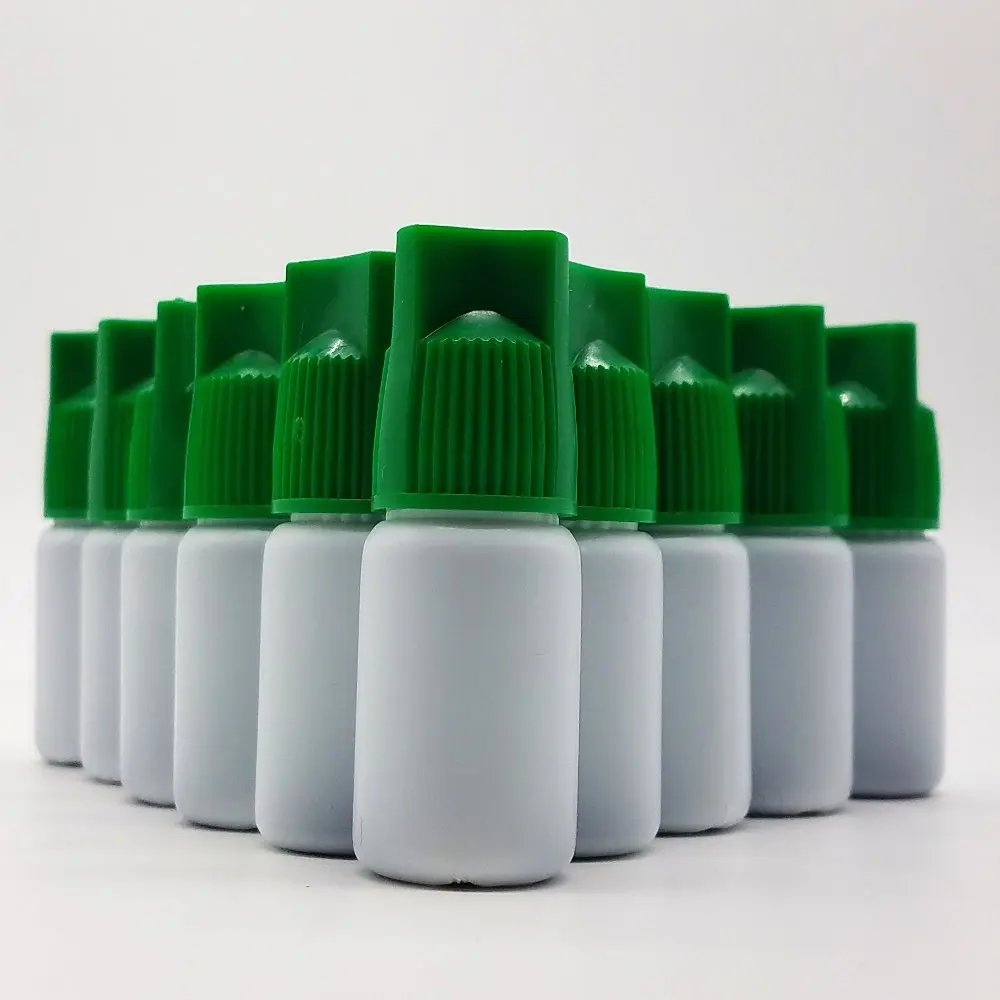 

OEM Brand new no label Ultra Super Glue for Eyelash Extensions 2~3 seconds fast dry eyelash glue Adhesive up to 50days 5ml