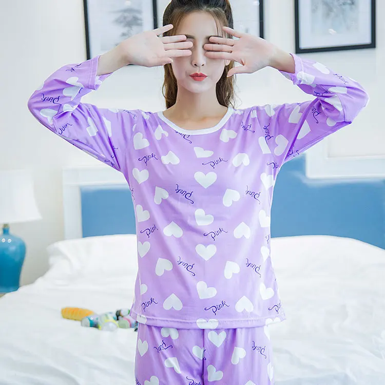 Прекрасный Pijama Пижамы Женские для Женщин Установить Каваи Pijamas Mujer Femme Feminino