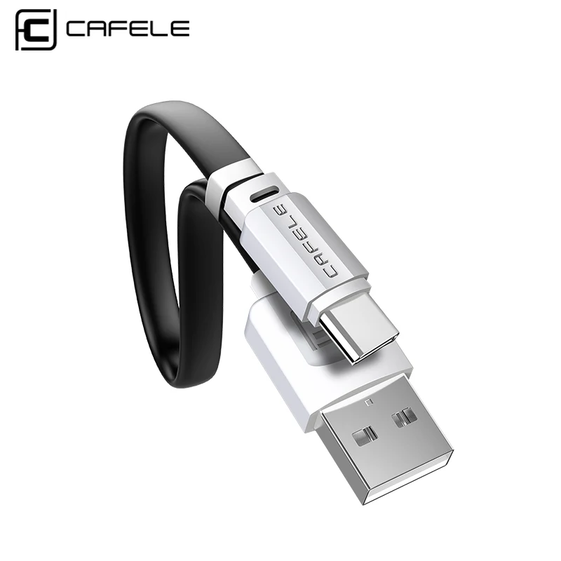 CAFELE Тип C кабель для быстрой зарядки и usb huawei P10 honor Xiaomi 6 samsung S9 Синхронизация данных