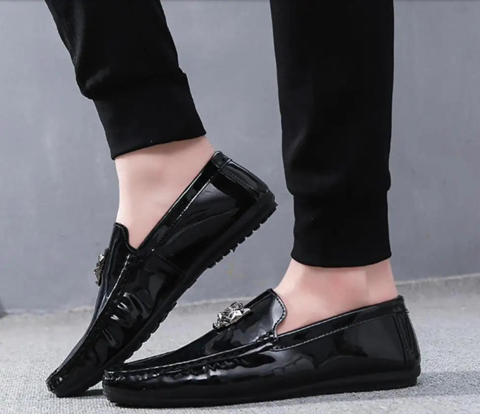 Мужская повседневная обувь zapatos de hombre Новинка 2018 года мужская кожаная sapato masculino