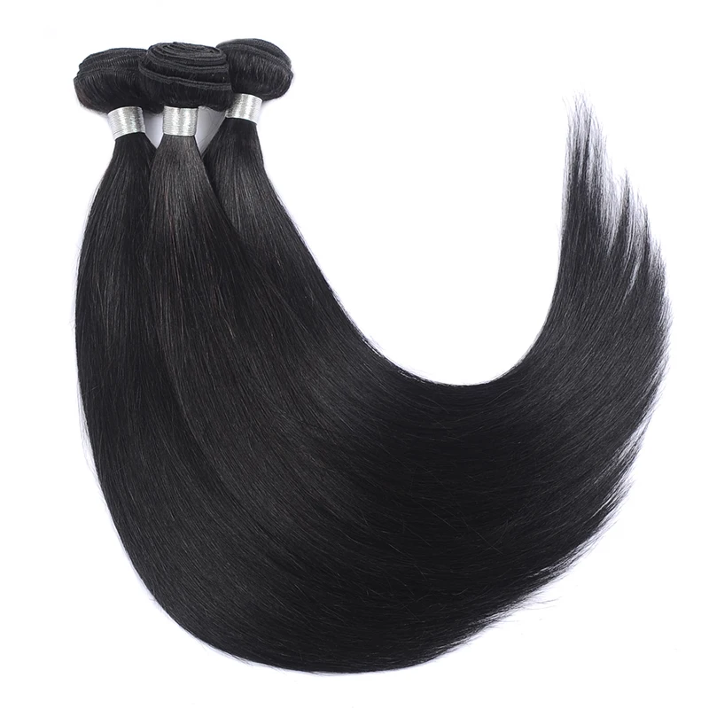 Pinshair Bundles Brazilian Straight Hair 100% Human Weave Deal 1/3/4 Pieces Extensions Non-Remy | Шиньоны и парики