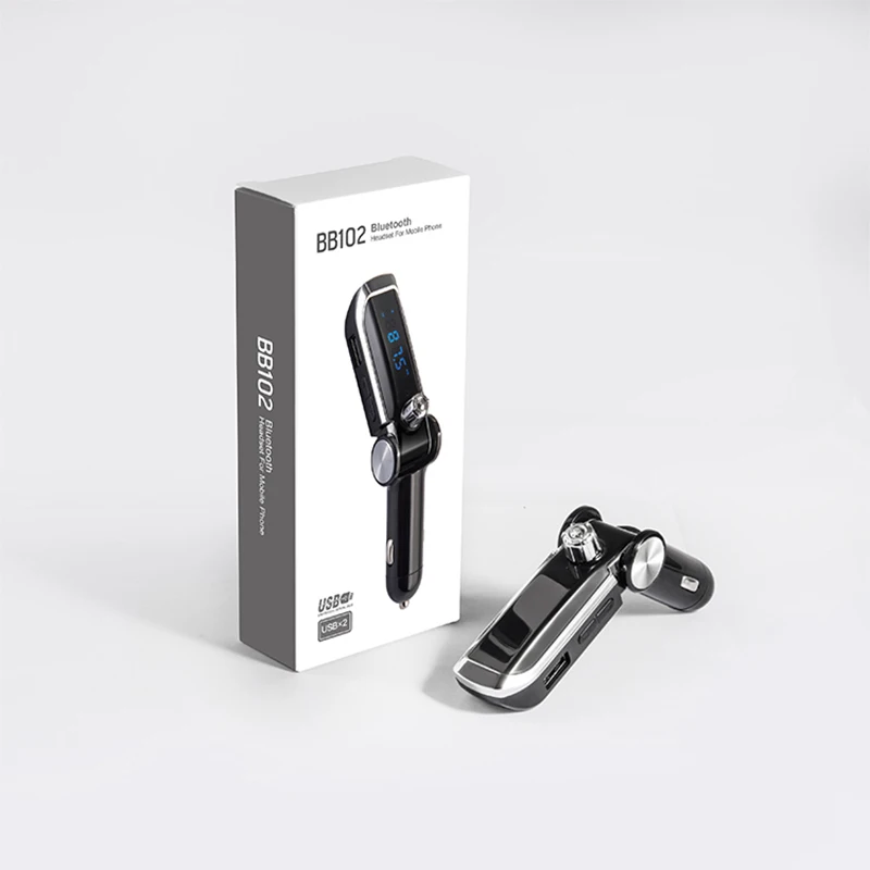 Rylybons Aux Bluetooth fm-передатчик комплект громкой связи автомобильный беспроводной MP3
