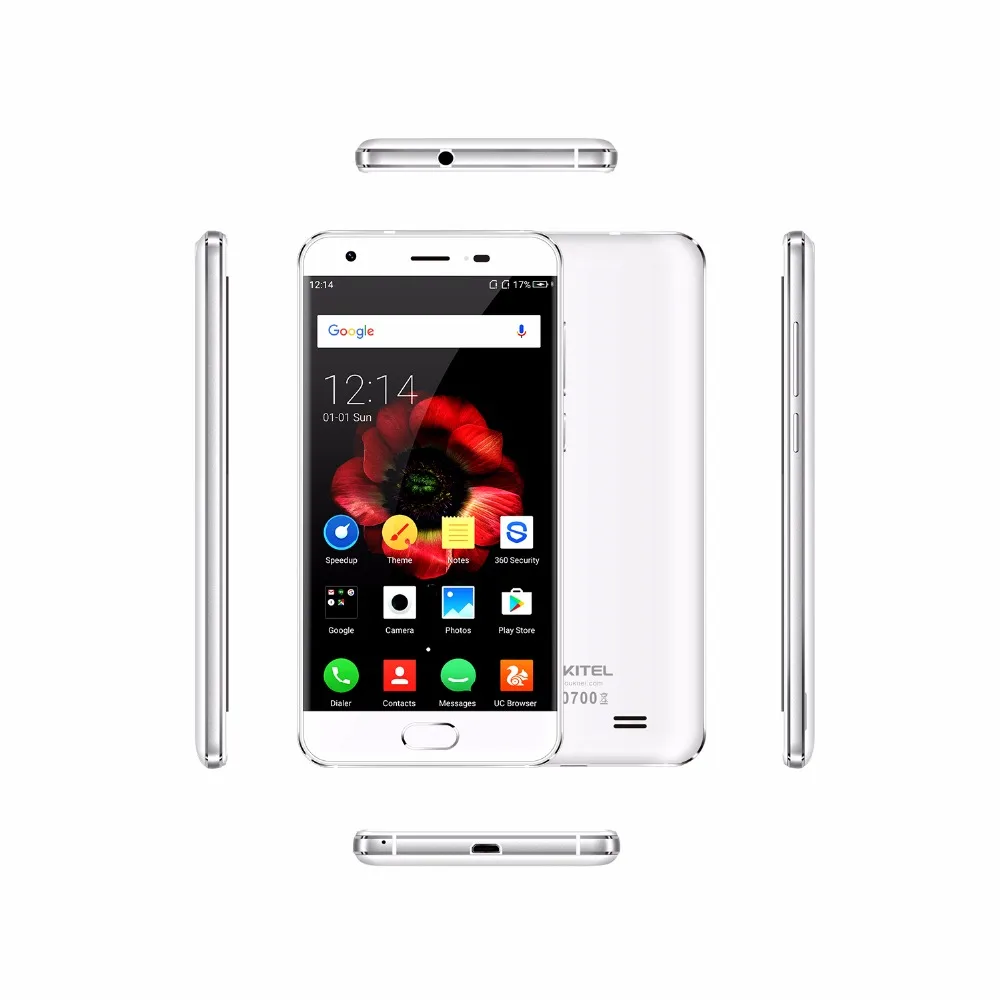 Оригинальный Oukitel K4000 плюс отпечатков пальцев мобильный телефон MT6737 4 ядра