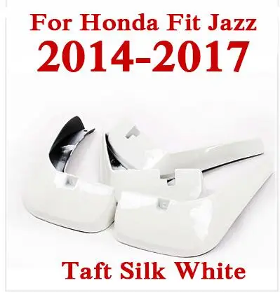 Армейский зеленый QCBXYYXH для Honda Fit Jazz 2008- 4 шт./лот автомобильный Стайлинг Брызговики брызговики крылья Перфектор украшения - Цвет: Армейский зеленый