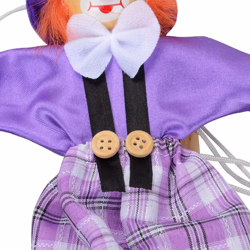 Новая кукольная кукла клоун деревянная винтажная детская игрушка|doll vintage|doll toysdoll