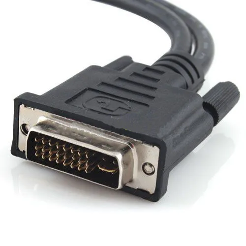 Кабель разветвитель DVI папа двойной VGA мама 0 25 м|dvi male|vga femalevga male to |
