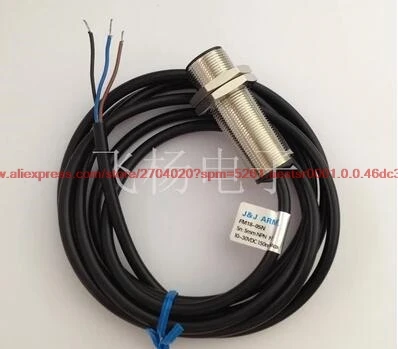 

100% NEW FM18-05N Proximity Switch M18 NPN DC Three-wire Normally Open Inductor PNP Flathead 24VDC