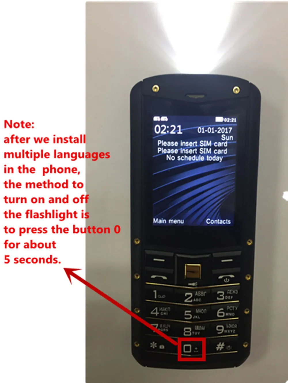 AGM M2 IP68 прочный водонепроницаемый ударопрочный телефон GSM с двумя sim-картами Bluetooth FM студенческий бизнес-телефон с клавиатурой