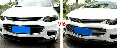 Передняя решетка Накладка 4 шт для Chevrolet Malibu 2016 2017|grill grid|trim coverfront grill cover |